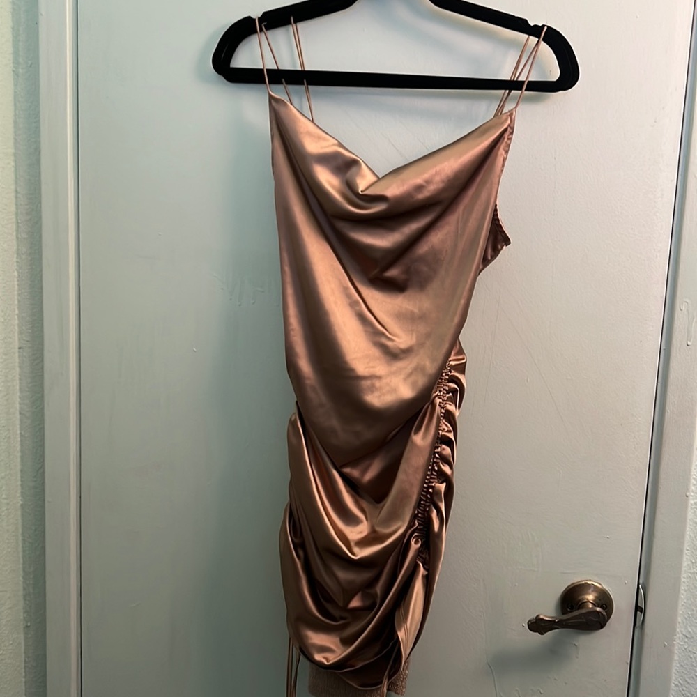 COPY - Gold H&M Drape Dress